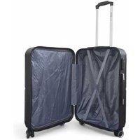 Robust Abs Hard Shell 8 Wheels Cabin Holiday Suitcase Set