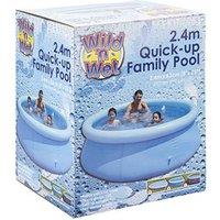 Wild 'N Wet Quick-Up Inflatable Family Paddling Pool!