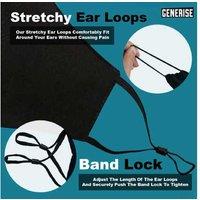 3-Pack Reusable Sports Face Masks with Filter Pocket - Breathable Cycling & Running Protection