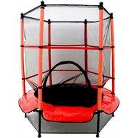 55" Kids Outdoor Trampoline With Safety Net!