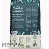 50L Organic Tree & Shrub Compost - Peat-Free, Nutrient-Rich Mix