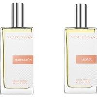 Assorted His And Hers Yodeyma Perfume And Cologne Gift Bundle - 2 X 50Ml Fragrances