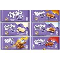 Milka Assorted Chocolates Variety Pack - 20 Chocolate Food Gift Hamper From Kidzbuzz Uk
