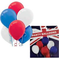 Patriot Party Balloons 12 Pack & 3 Pack Streamers