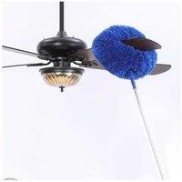 Retractable Duster For Ceiling Fan Blades With 3 Replaced Heads