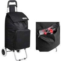 59L Folding Trolley With Insulated Cooler Bag - Durable