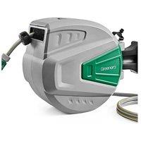 20+2M Retractable Hose Reel - Wall Mounted, Swivel Bracket