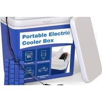22L Portable Electric Cooler Box - Lightweight Thermoelectric Car & Camping Fridge