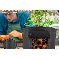 2Pc Large Grow Bags - Veg Planters For Garden