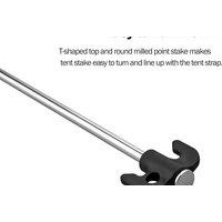 20Pk Stainless Tent Pegs - Galvanised For Awning/Gazebo