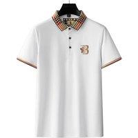 Men's Breathable Slim-Fit Polo T-Shirt