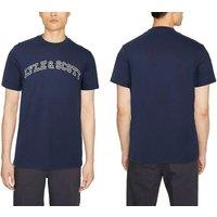 Lyle & Scott Men's 100% Cotton Crew Neck T-Shirt - Classic Fit, Breathable, Everyday Essential