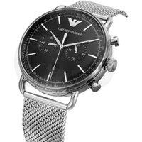 Emporio Armani Ar11104 Men'S Stainless Steel Mesh Watch