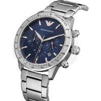 Emporio Armani Ar11306 Mario Men'S Silver Watch