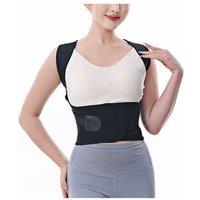 Unisex Posture Corrector Back Support Belt - Improves Posture & Confidence, For All Skin Types, Lightweight Support