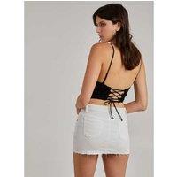 Unisex Black Pink Vanilla Animal Flocked Corset Top - Stretch Fit, Statement Style, Made in UK