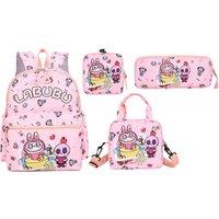 Lafufu Printed Four Piece Backpack Set - 5 Colours!