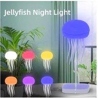 Voice-Activated LED Jellyfish Outdoor Atmosphere Light - Magnetic Levitation, RGB, Rechargeable