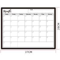 Magnetic Removable Fridge Stickers Monthly Memo Board Planner