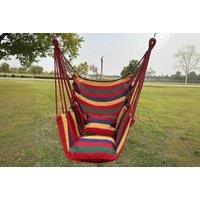 Thickened Cotton Hanging Hammock Chair - 250kg, Portable, Indoor/Outdoor