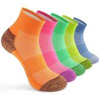Unisex Black 10Pcs, 20Pcs Men'S Sports Socks Basketball Socks