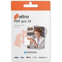 Nitro Pdf Pro 10 Software Licence - Digital Download, Professional Edition, Pdf Editor For Windows 7, 8, 10, 11 (32/64-Bit)