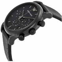Emporio Armani AR1737 Men's Black Leather Watch