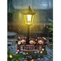 Yak Welcome Solar LED Garden Light - Weatherproof Outdoor Decor