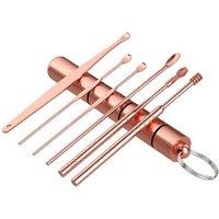 Stainless Steel Ear Pick 6-Piece Set