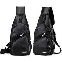 Usb Charging Multifunctional Leisure Chest Bag