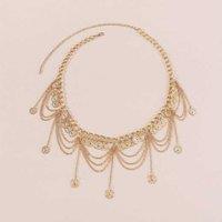 Dunhuang Ethnic Style Tassel Disc Waist Chain