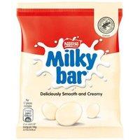 Milkybar White Chocolate Buttons Bulk Bags - 96 x 30g, Rainforest Alliance Certified, No Artificial Additives