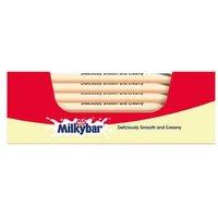 Milkybar White Chocolate Multipack 80 x 25g Bars - Creamy White, Family Favourite, Rainforest Alliance Certified