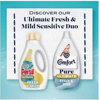 Ultra-Concentrated Fabric Softener For Sensitive Skin - Comfort Pure, 6X58 Washes, Fresh Scent