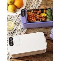 304 Stainless Steel Lunch Box Portable Food Warmer - 3 Colours