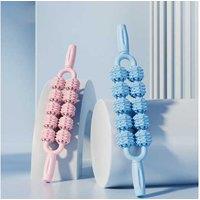 Ten-wheel roller shaft massager