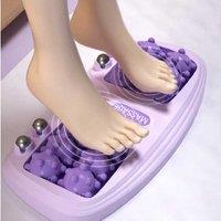 Magnetic Bead 4-Row Ergonomic Foot Roller Massager - Lightweight, Durable, Multi-Use