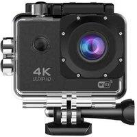 4K Action Cam - Waterproof, Wi-Fi Enabled, 2" Screen, Outdoor & Diving Ready