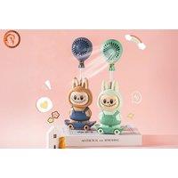 Electric Lafufu Cute Desk Fan & Led Lamp - 3 Options, 3 Colours