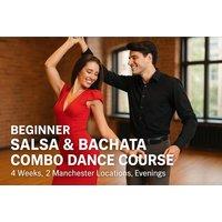 4-Week Beginner Salsa & Bachata Combo Dance Class, Up to 2 - Manchester