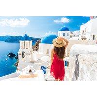 Crete, Athens & Santorini Multi-Centre Greek Beach Holiday with Hotels & Return Flights