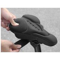 Sponge Bike Saddle Seat Cushion Cover - Breathable Lycra, Ergonomic Fit for Cycling & Spin Class