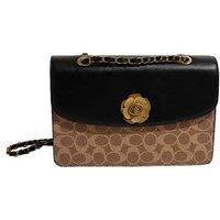 Unisex Black Classic Camellia Floral Women'S Crossbody Chain Bag - 6 Colours