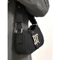 Unisex Black Vintage Baguette Shoulder Bag- 3 Colours