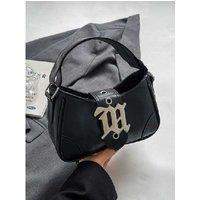 Unisex Silver Korean-Inspired Square Crossbody - Medium - 5 Colours