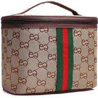Unisex Red Stylish Large-Capacity Pu Cosmetic Bag- 5 Colours