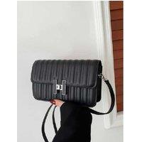 Unisex Red Pure-Color Street-Chic Crossbody Bag - 5 Colours