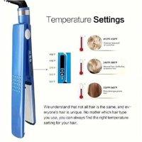 3Pc Hair Tool Set - Straightener, Curler, V Comb