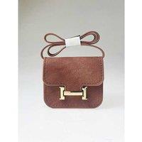 Unisex Blue Mini Pu Crossbody Bag - 14 Vibrant Colour Options
