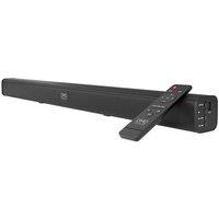 All-In-One Wireless Bluetooth Soundbar - 30W HDMI ARC, Remote, Compact